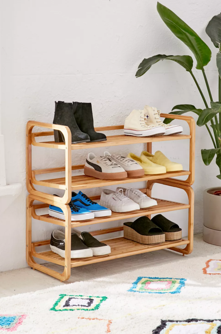 30 Pair Shoe Rack Ebern Designs