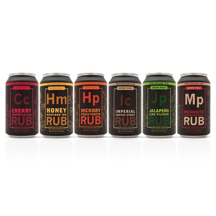 Spiceology + 6 Pack Beer Rub Sampler