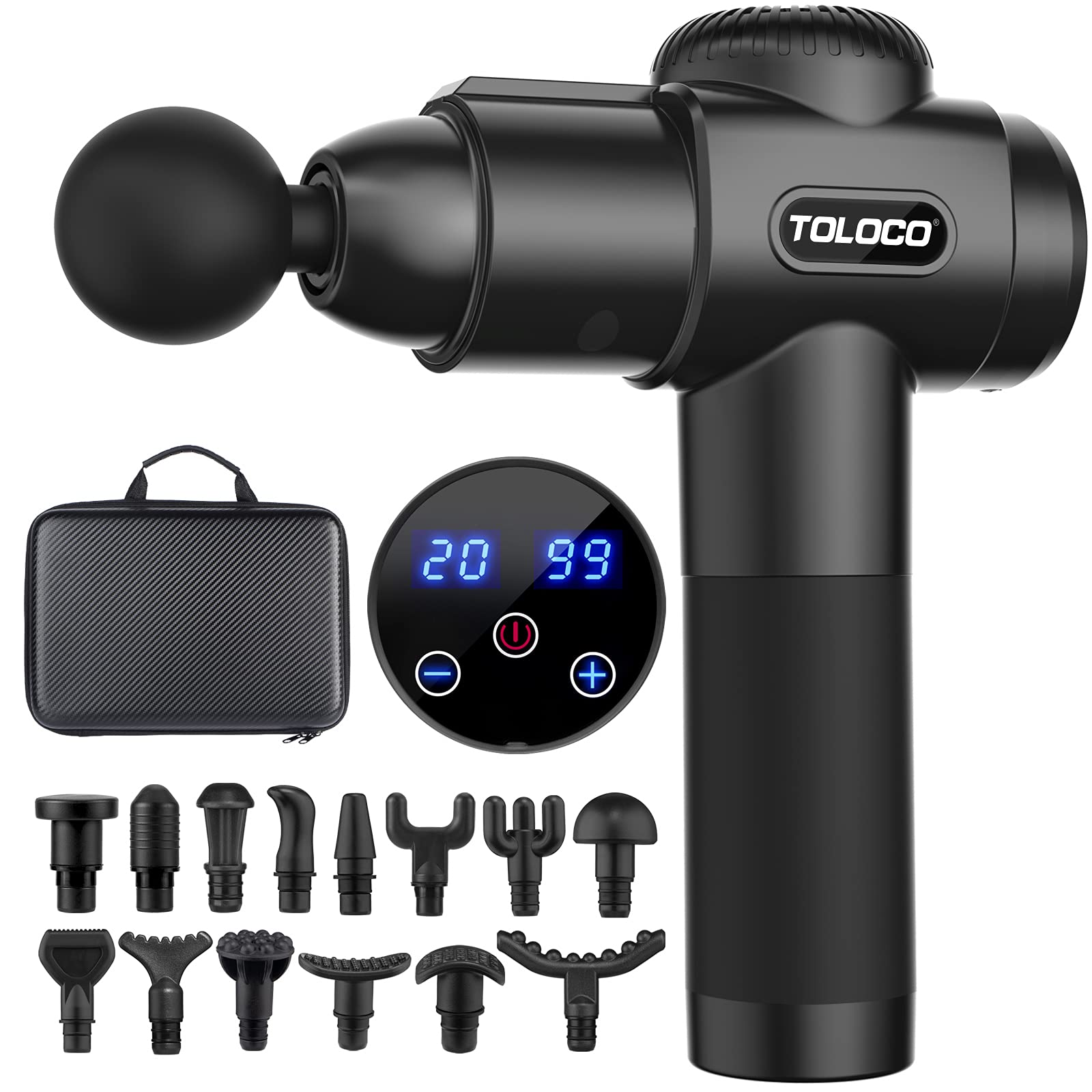 TOLOCO + Percussion Muscle Massage Gun