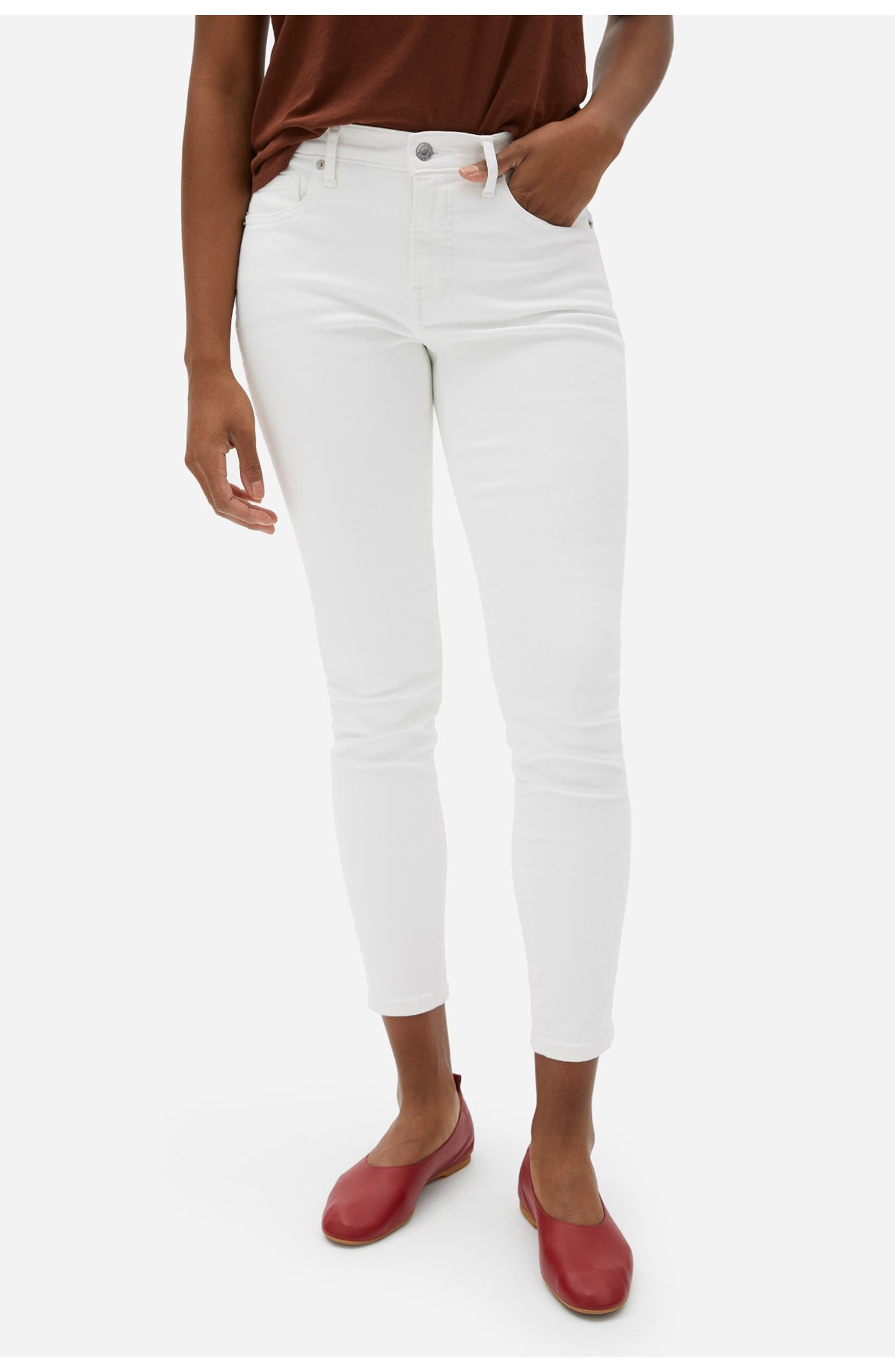 Everlane The Authentic Stretch Mid Rise Skinny Jean