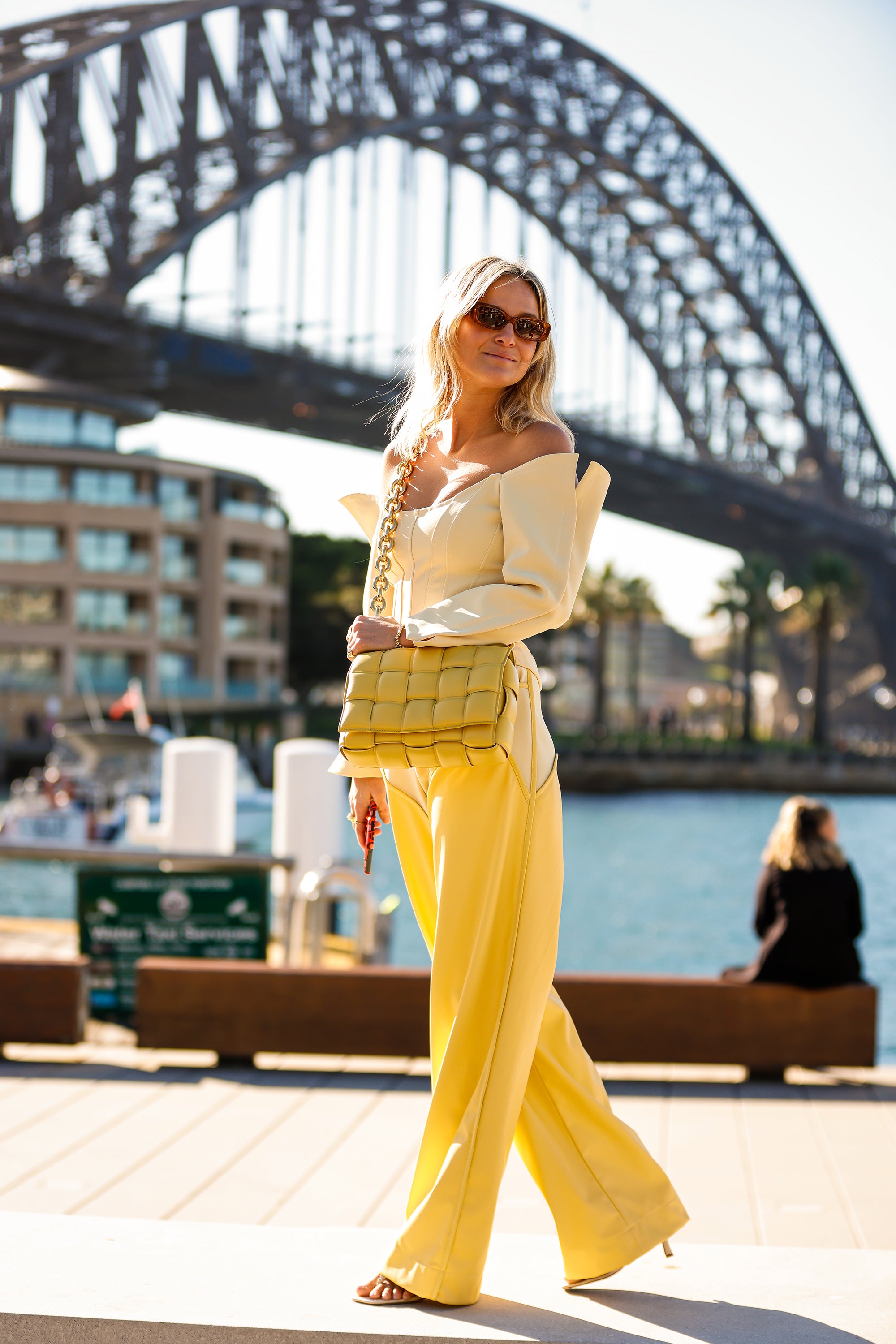 Isbjørn Muligt princip Australian Fashion Week Street Style Was Color Packed