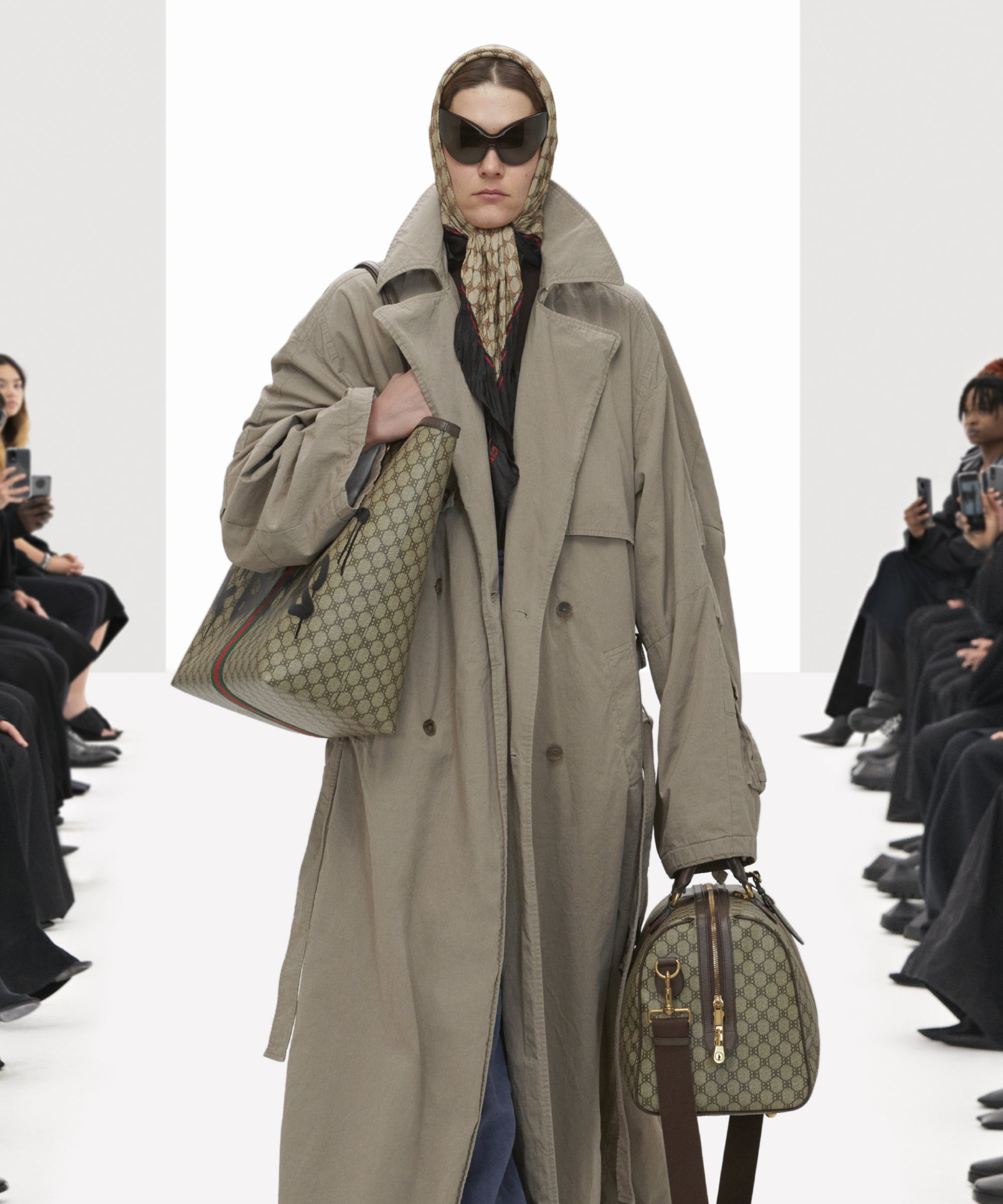 Balenciaga Spring 2022 Show Included Gucci Bags & Crocs