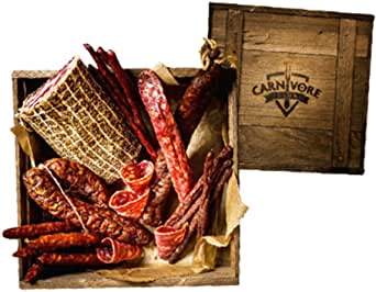 Carnivore Club Exotic Jerky Bouquet - Includes 20 Delicious Exotic Meat  Sticks in 4 Flavors - Jerky Lover