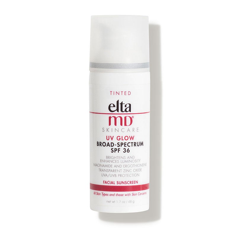 elta md uv glow sunscreen