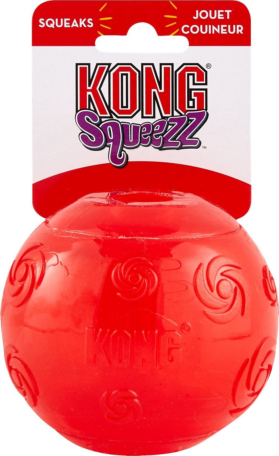 KONG + Squeezz Ball Dog Toy