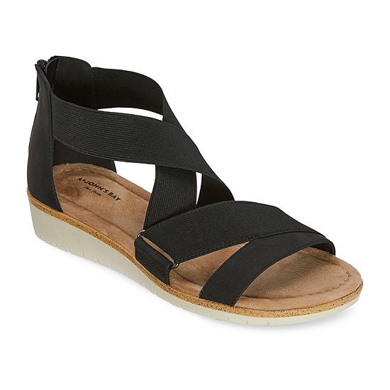 St john's store bay wedge sandals