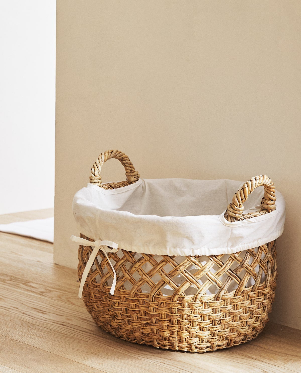 Zara Home + Oval Rattan Basket