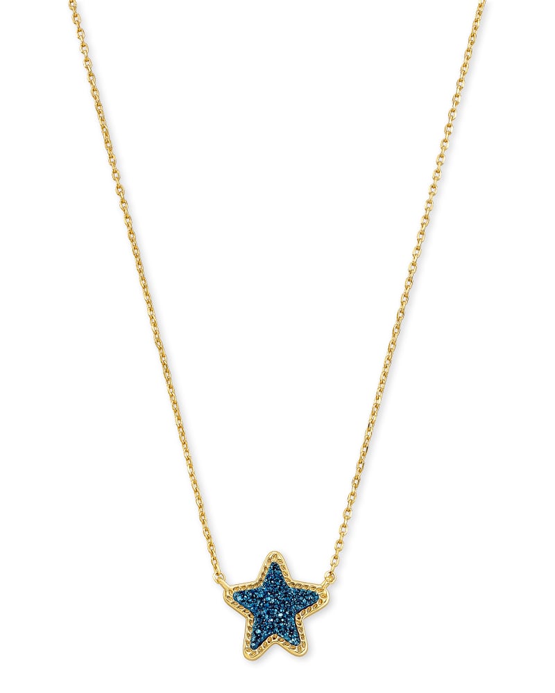 jae star gold pendant necklace