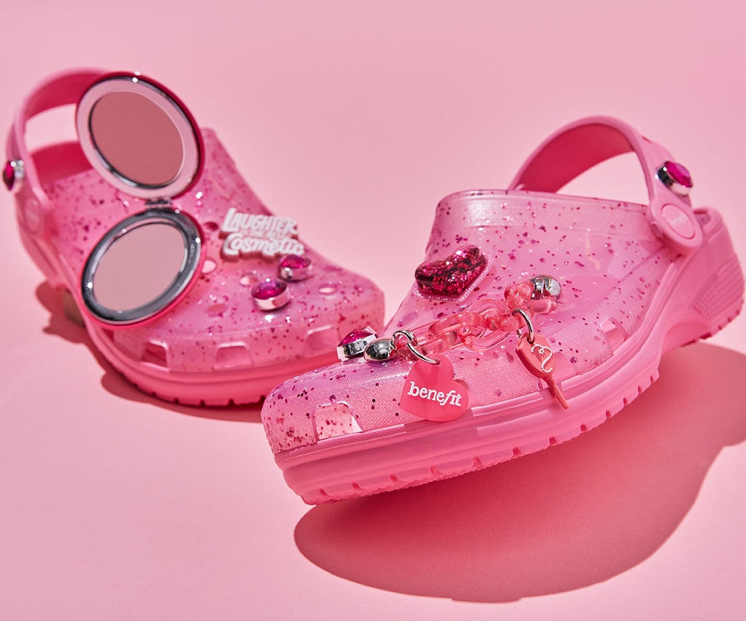 Crocs x Benefit Cosmetics Bring Back Jelly Sandals