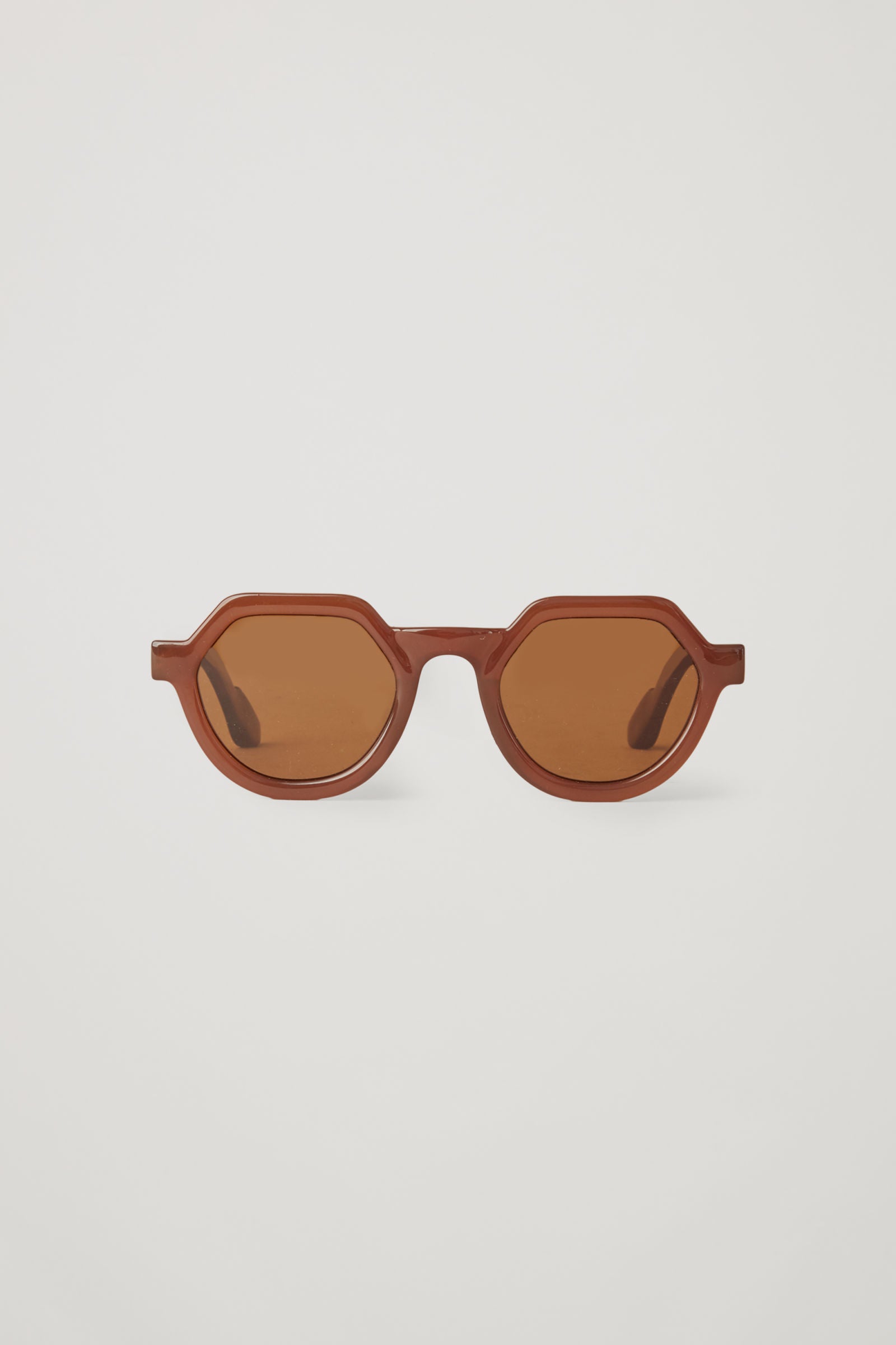 FENDI Octagon Sunglasses FF0521/S Pink Orange 1238658 | FASHIONPHILE