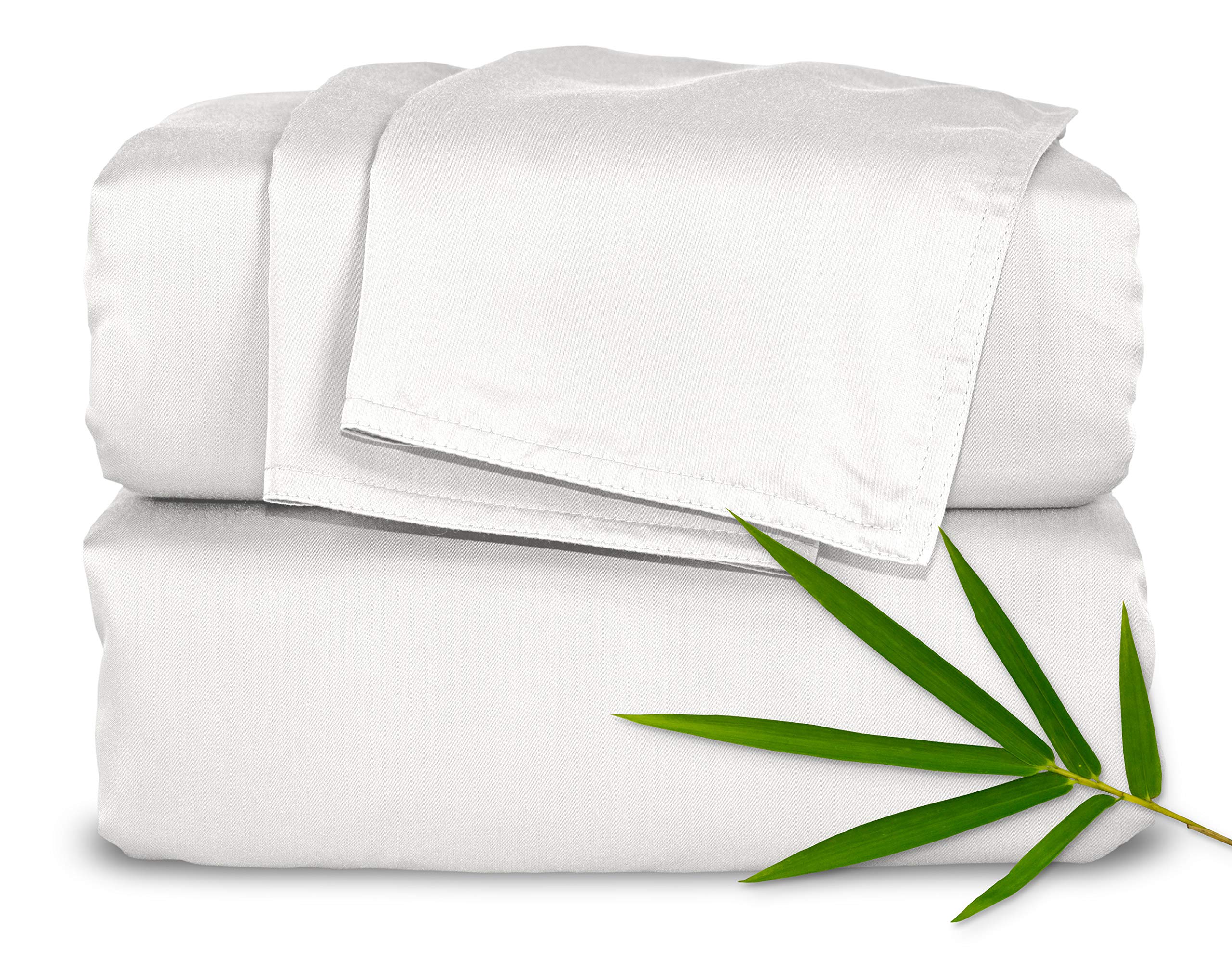 Pure Bamboo + 100 Organic Bamboo Bed Sheets Set