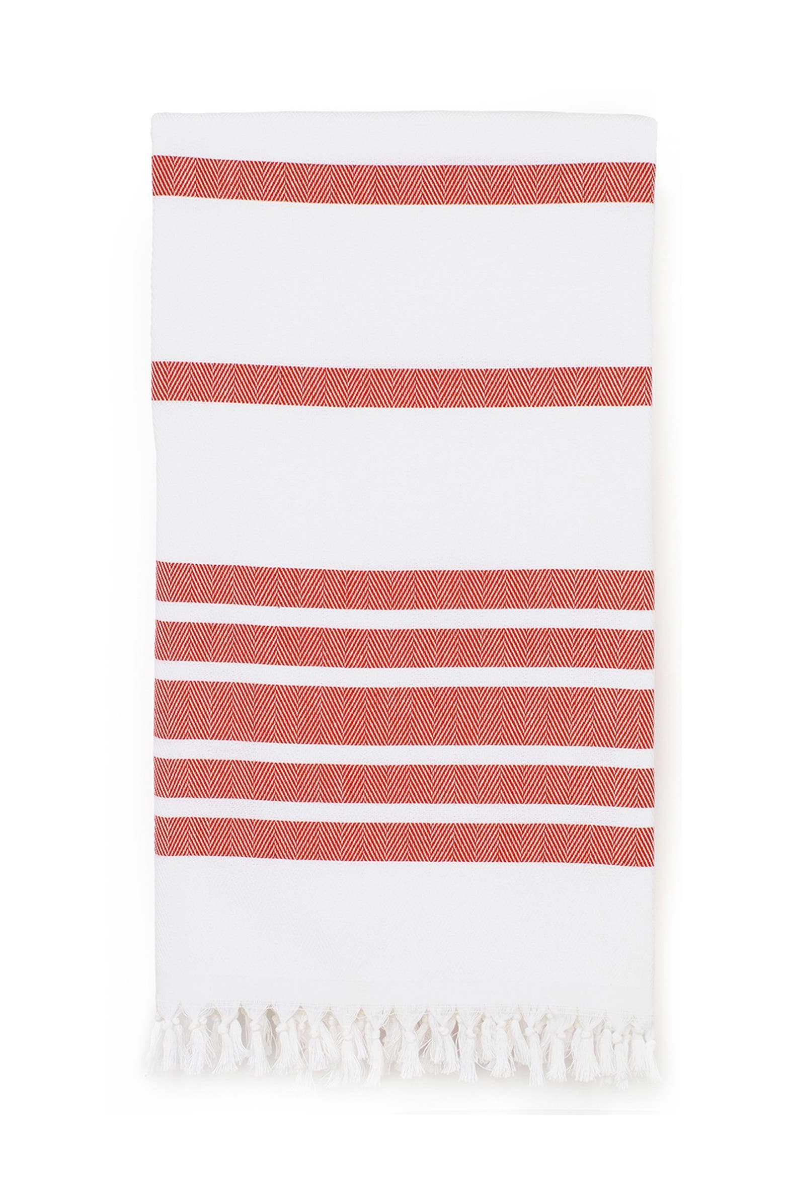 Linum Home Textiles + 100% Turkish Cotton Herringbone Pestemal Beach Towel