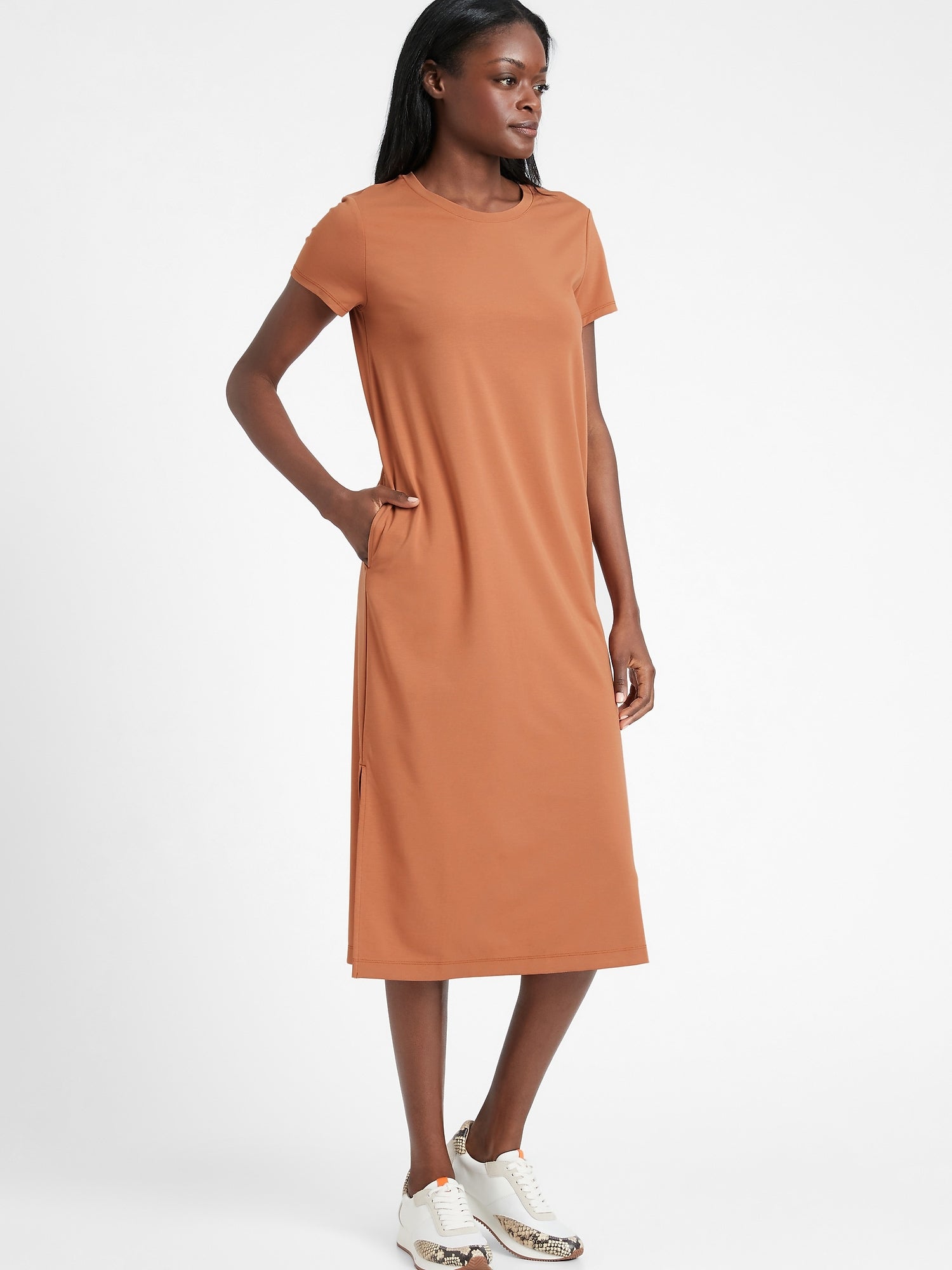 Banana republic t store shirt dress