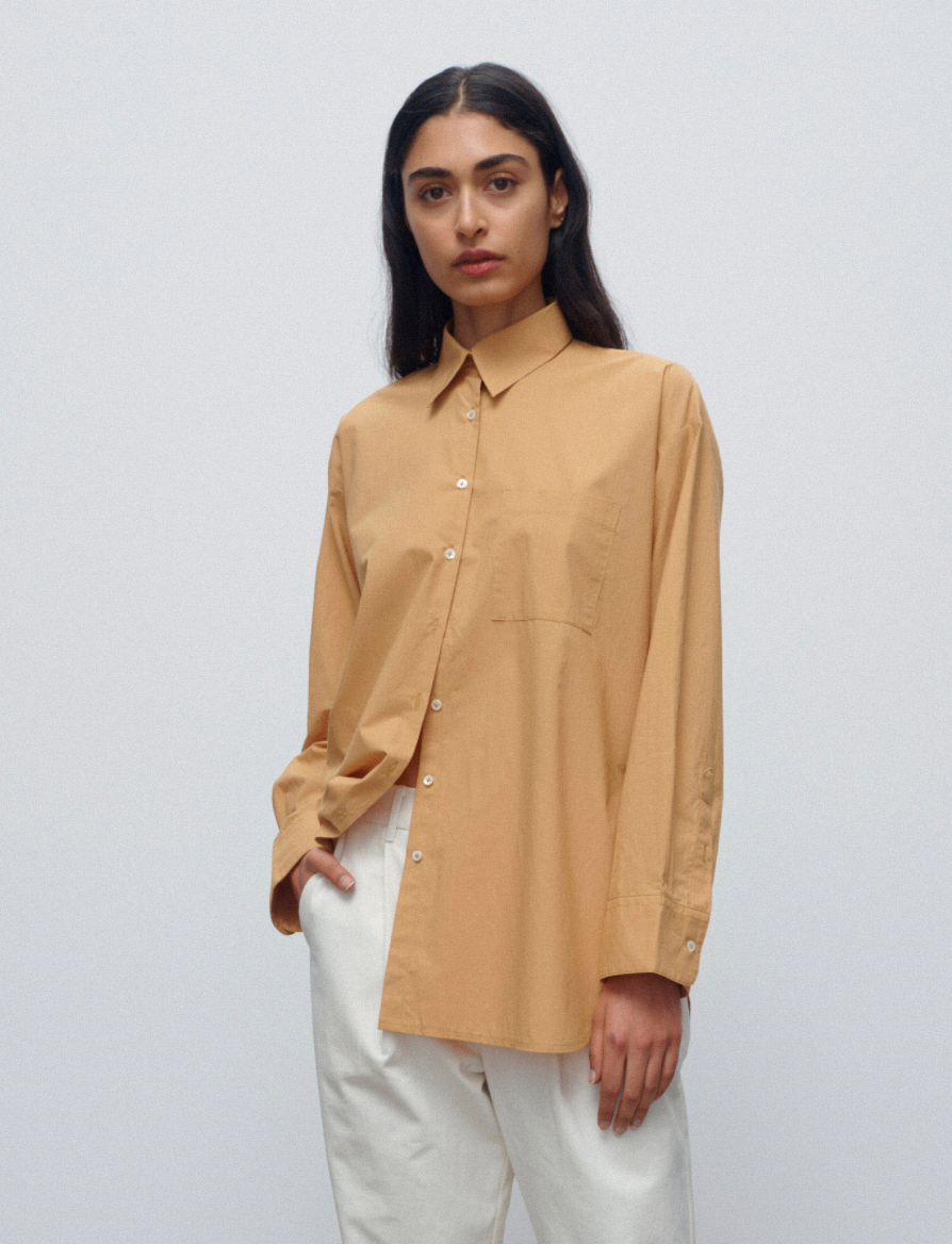 Venroy + Oversized Poplin Shirt