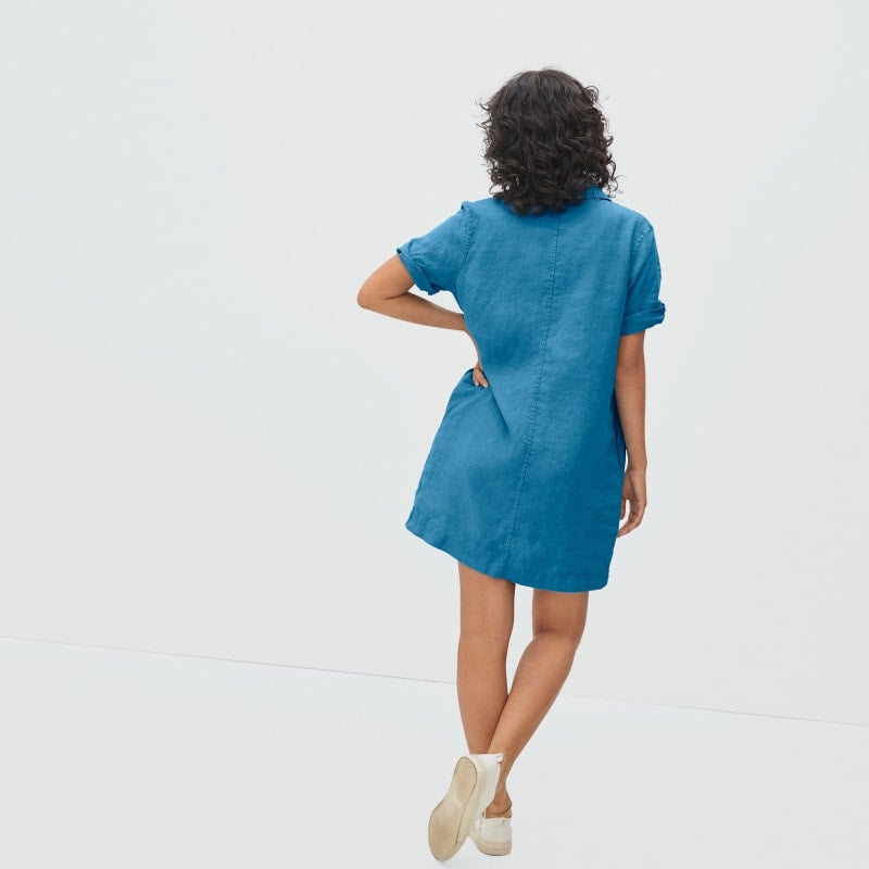 the linen workwear dress