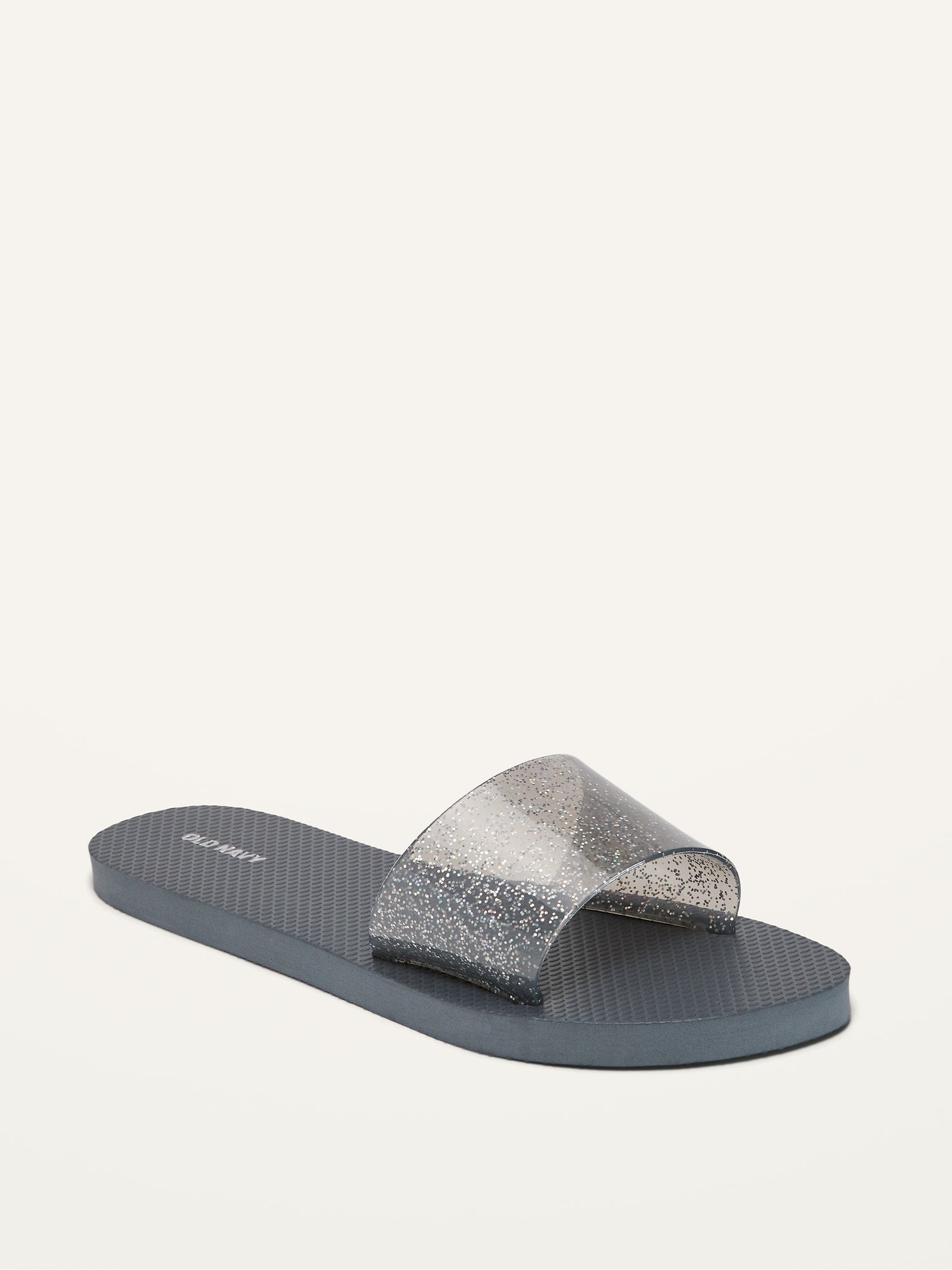 Old Navy Plant Based Jelly Slide Flip Flop Sandals