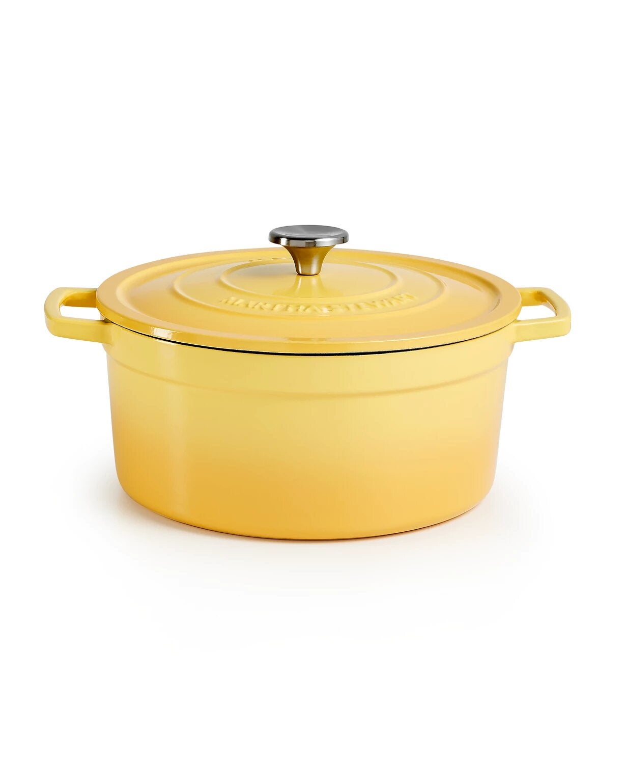 Martha Stewart Collection Enameled Cast Iron Round 6-Qt. Dutch