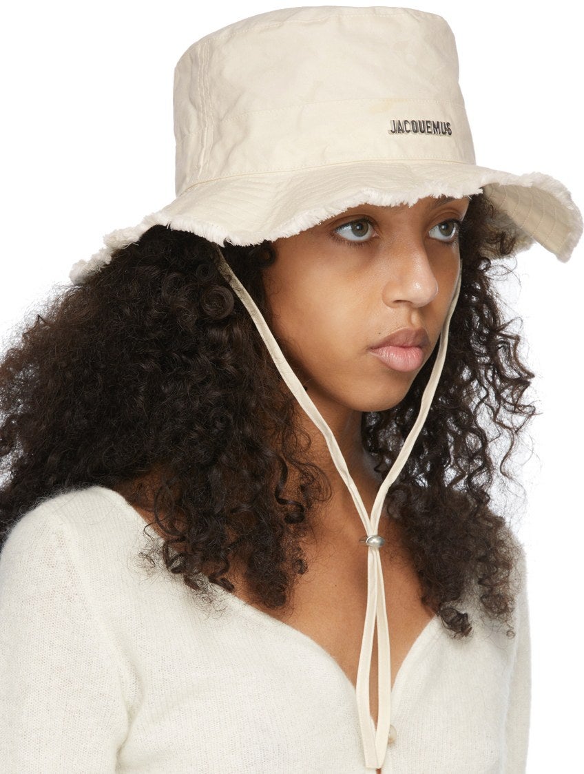 Jacquemus + Off-White ‘Le Bob Artichaut’ Bucket Hat