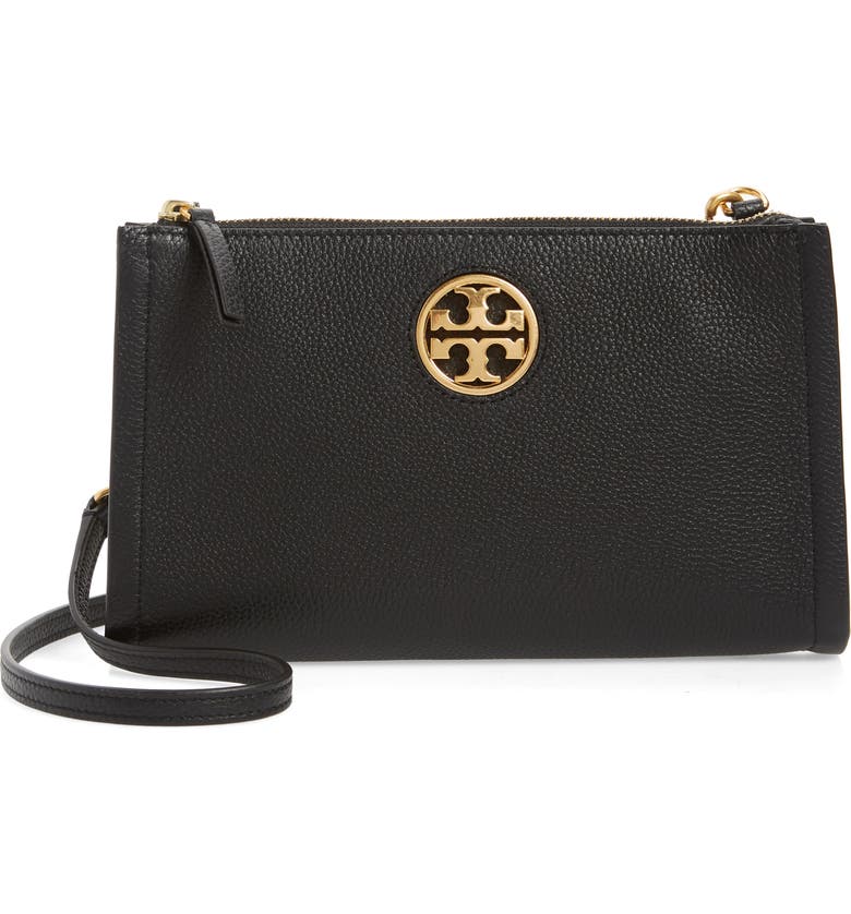 carson convertible croc embossed leather crossbody bag tory burch