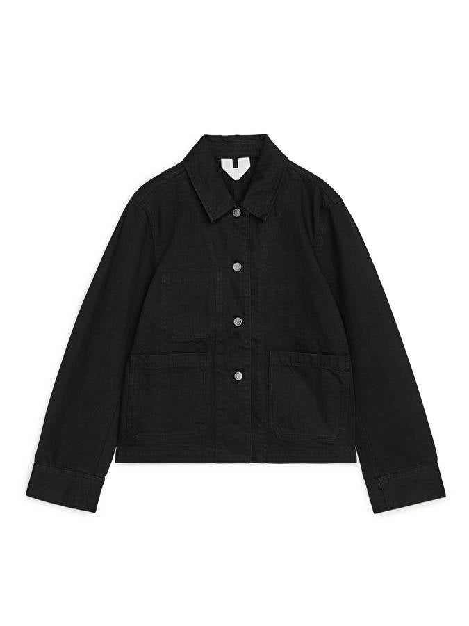 Arket + Cotton Twill Workwear Jacket