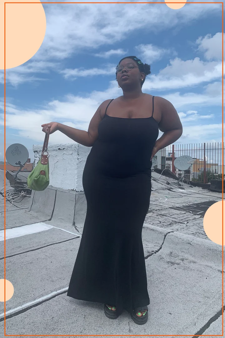 I'm plus-size and tried the viral Skims dress - it shows off my