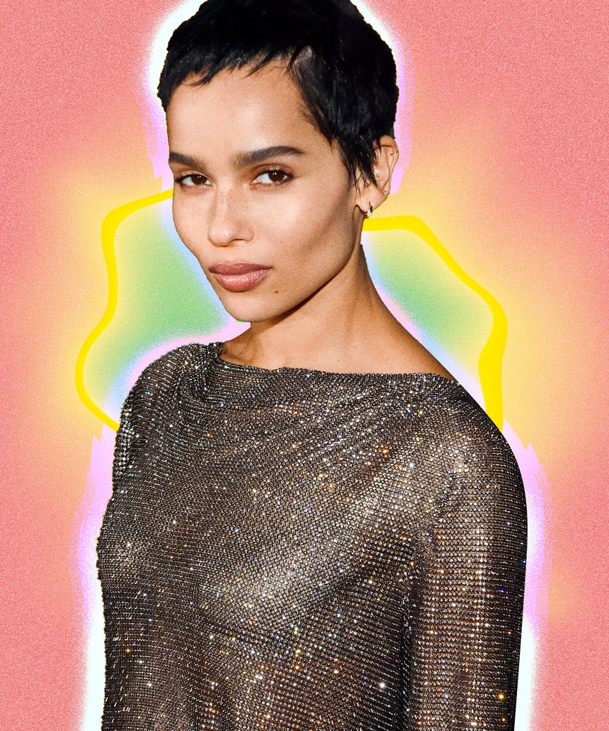 The Makeup Products That Get Zoë Kravitz Through A Heat Wave