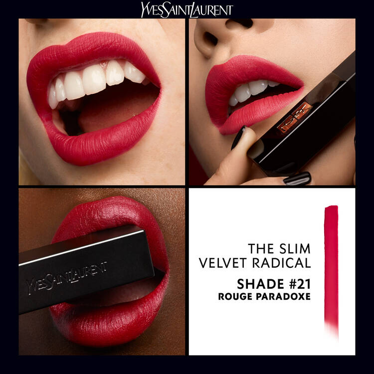 the slim velvet radical matte lipstick