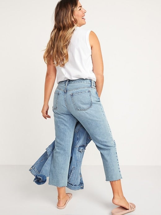Old Navy + High-Waisted Button-Fly 