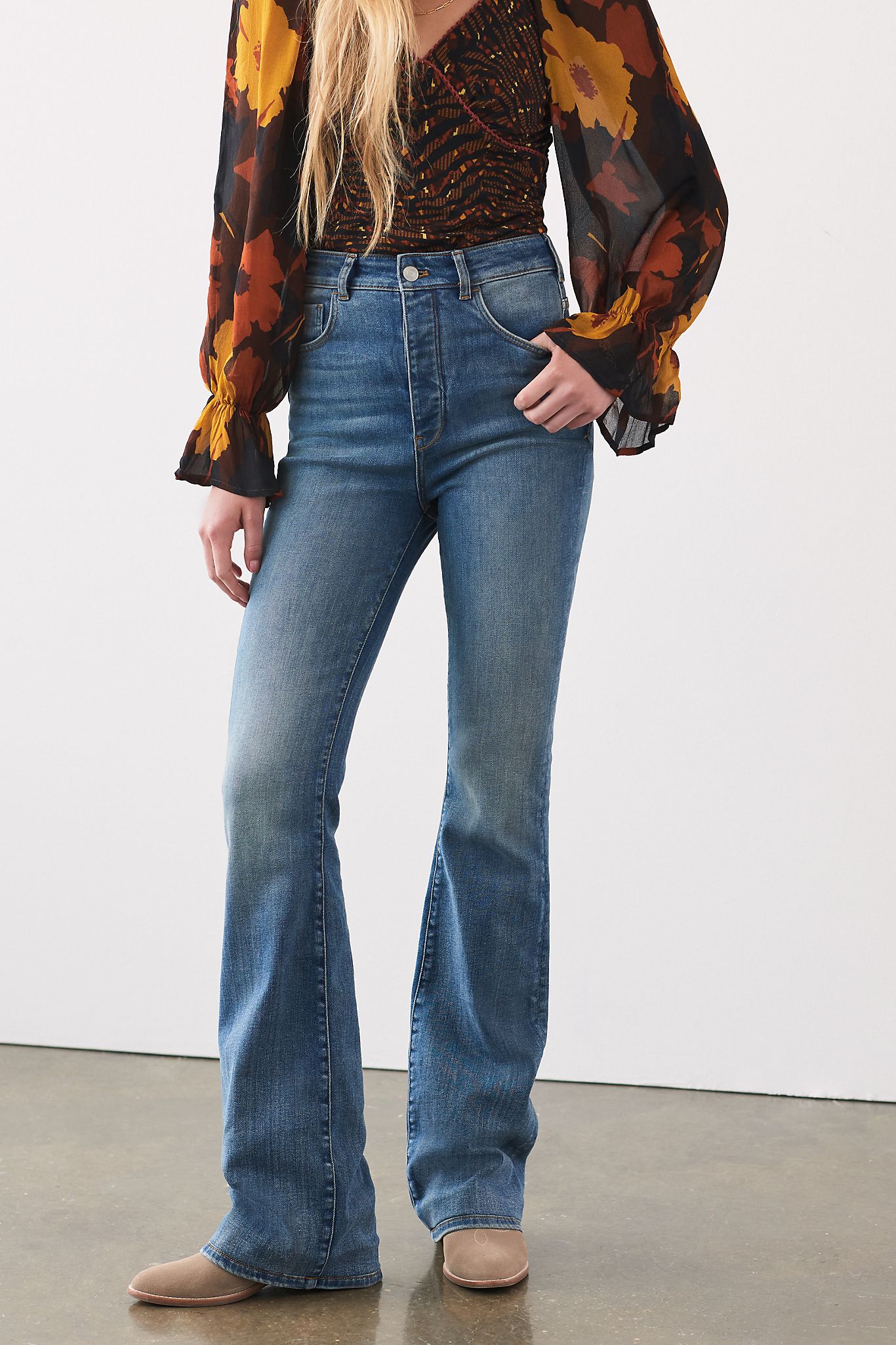 Pilcro + The Icon Flare Jeans