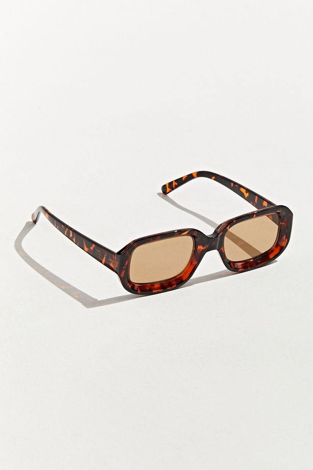 abel rounded rectangle sunglasses