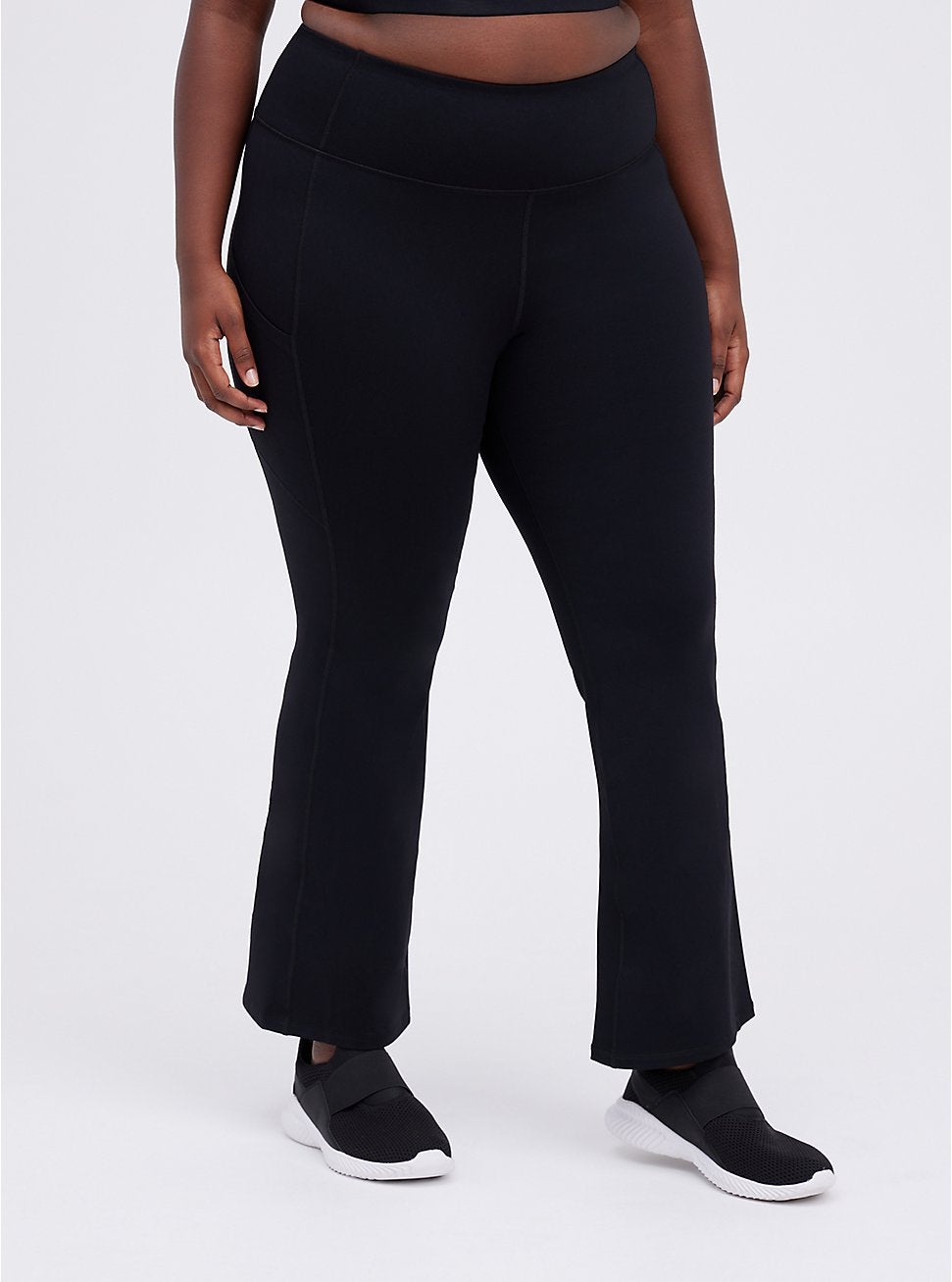 Torrid + Bootcut Wicking Active Yoga Pant with Pockets