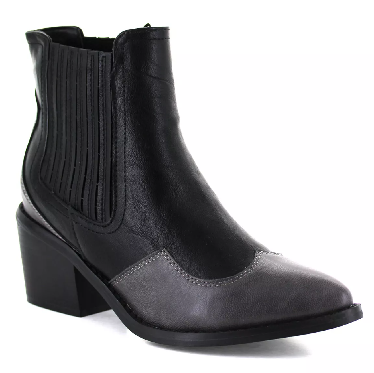 Seven7 + Tuxedo Tex Ankle Boots