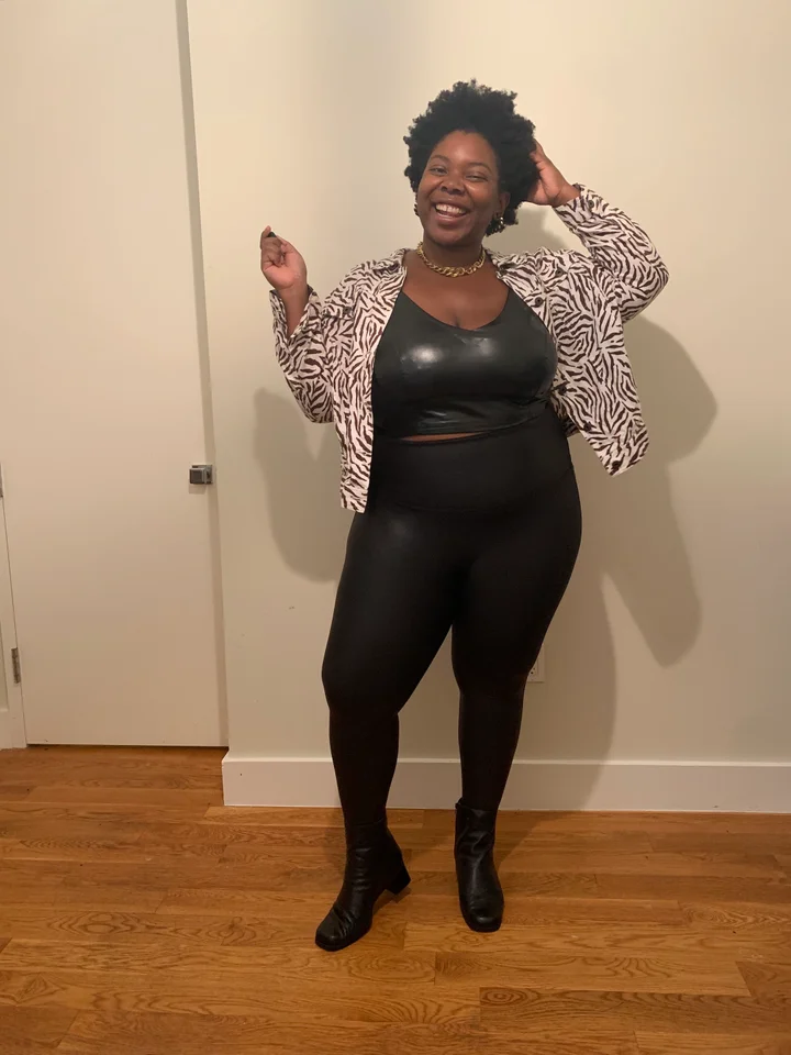 SPANX Faux Leather Mama Leggings & Reviews