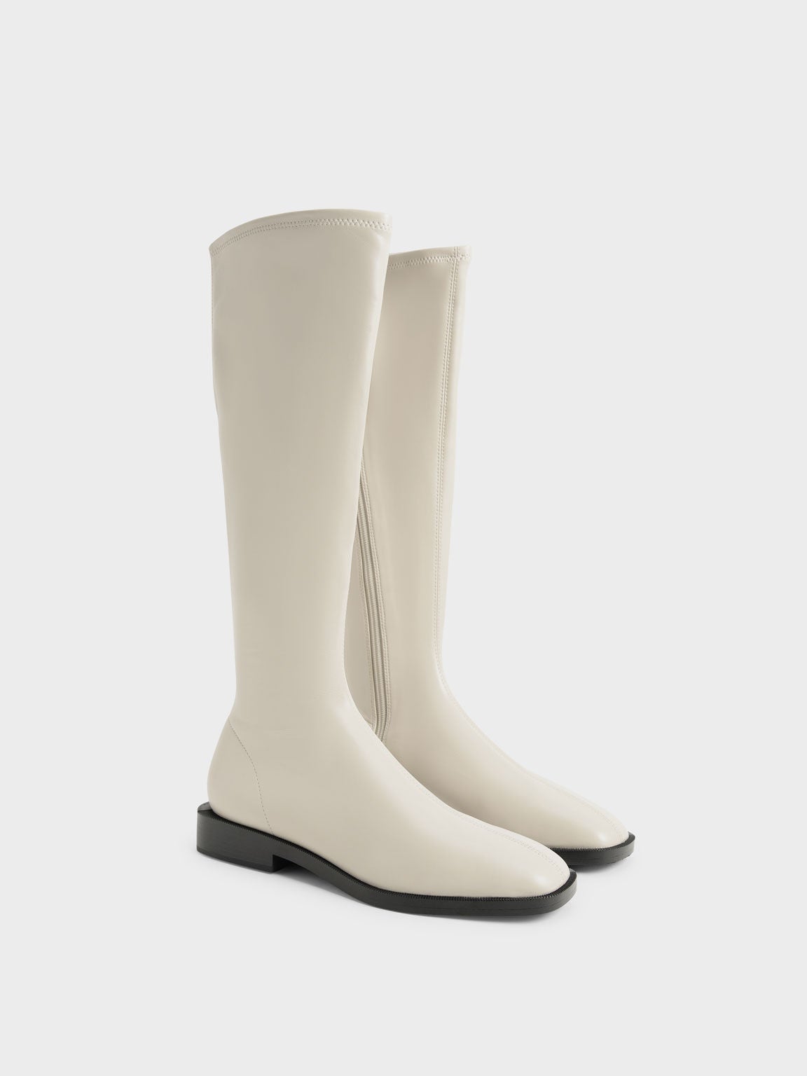 Charles & Keith + Knee High Flat Boots