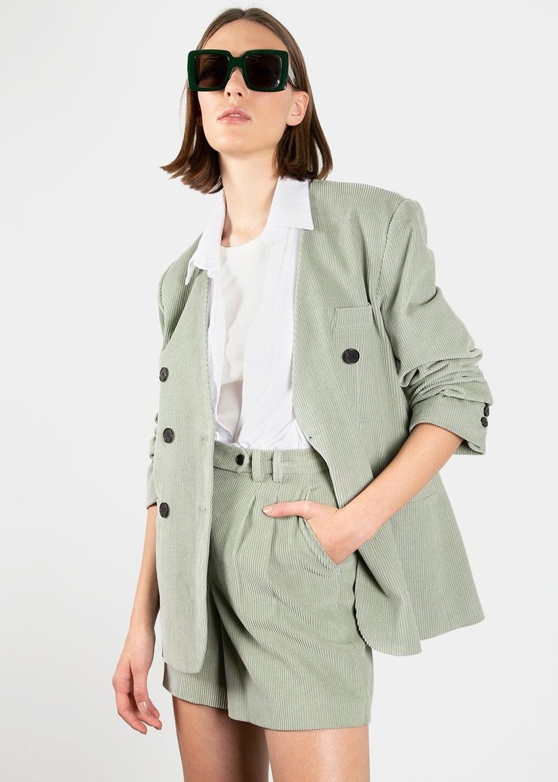 Frankie Shop + Gala Cotton-Corduroy Blazer