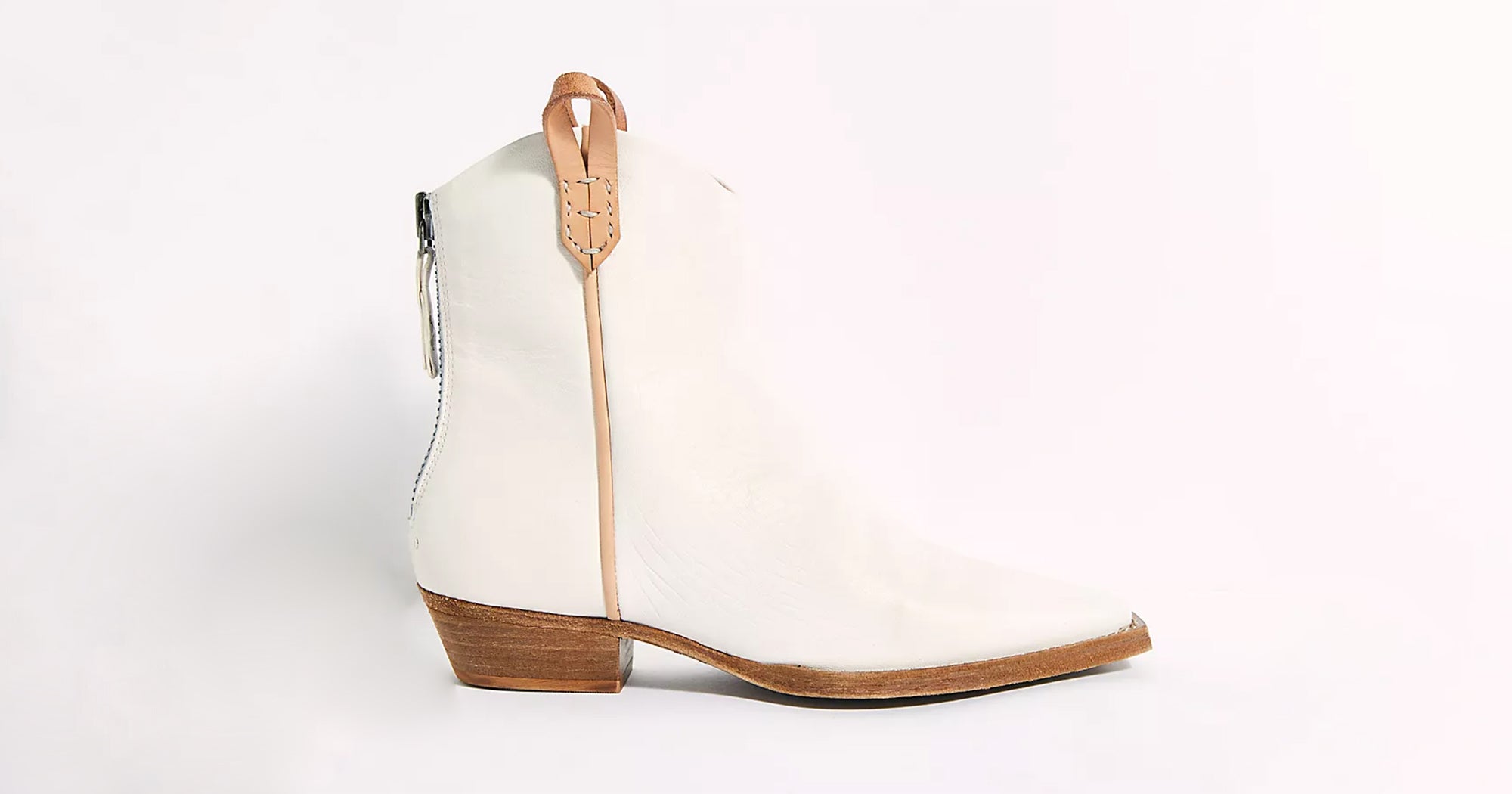 Free People New Frontier Western Boot in White