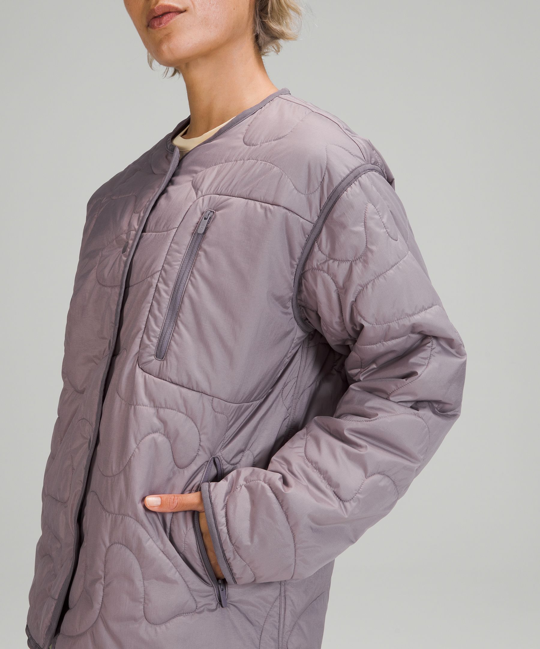 lululemon insulated quilted jacket