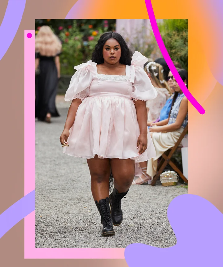 I'm plus-size and found a dupe for the Skim's pink bodysuit - it's