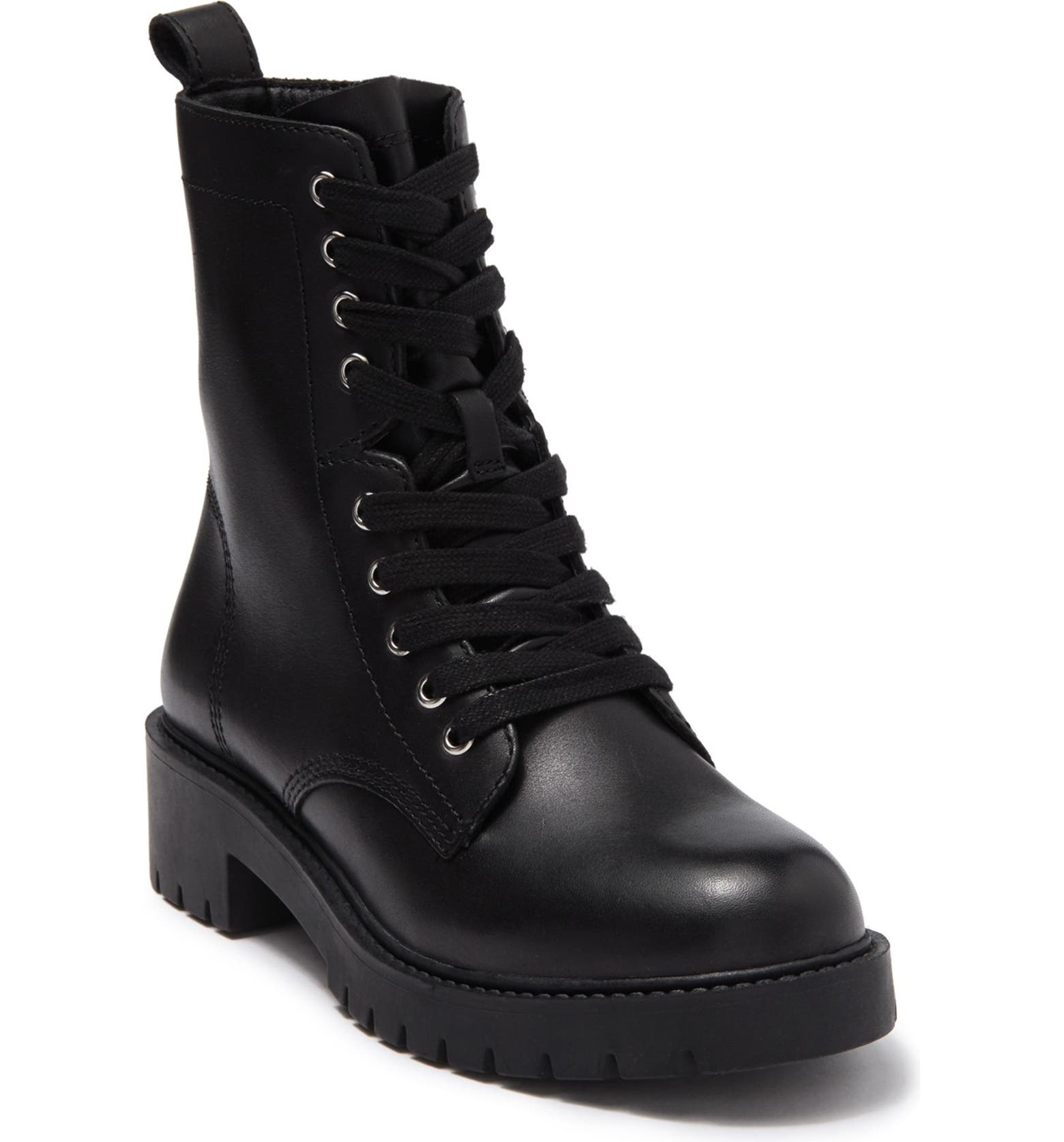 Buy Steve Madden Men's SELF Made Rockey Ankle Boot, Black Leather, 8.5 M US  at Amazon.in