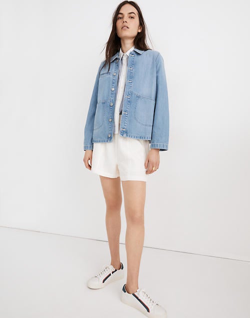 Madewell denim chore on sale coat