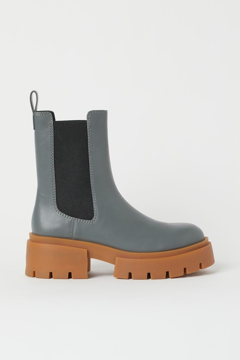 H&M + Platform Chelsea-Style Boots