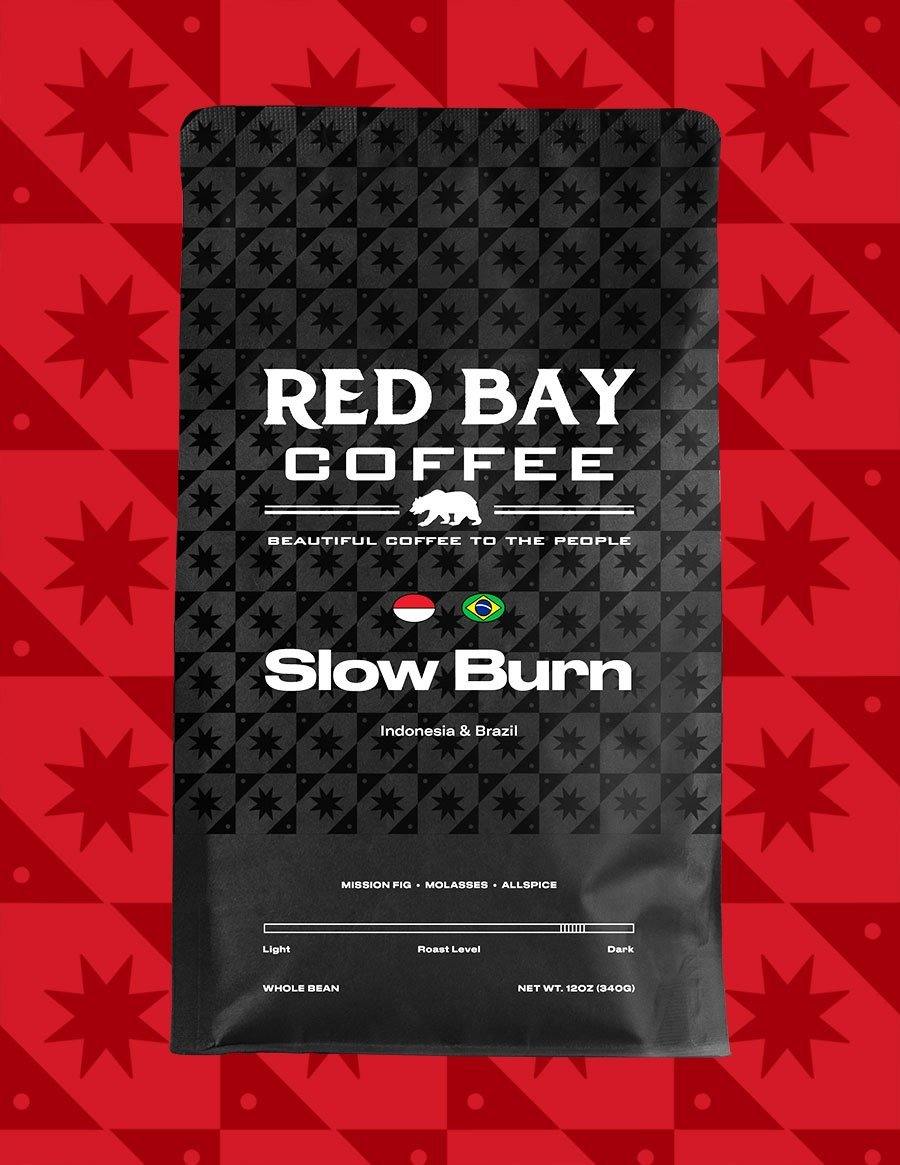  Red Bay Coffee Slow Burn Espresso Coffee Beans - Dark