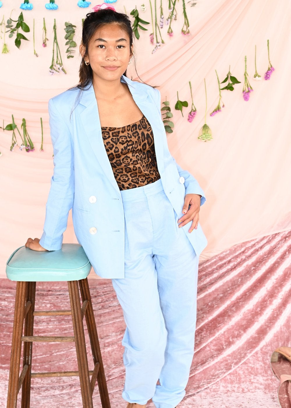 Periwinkle discount blue blazer