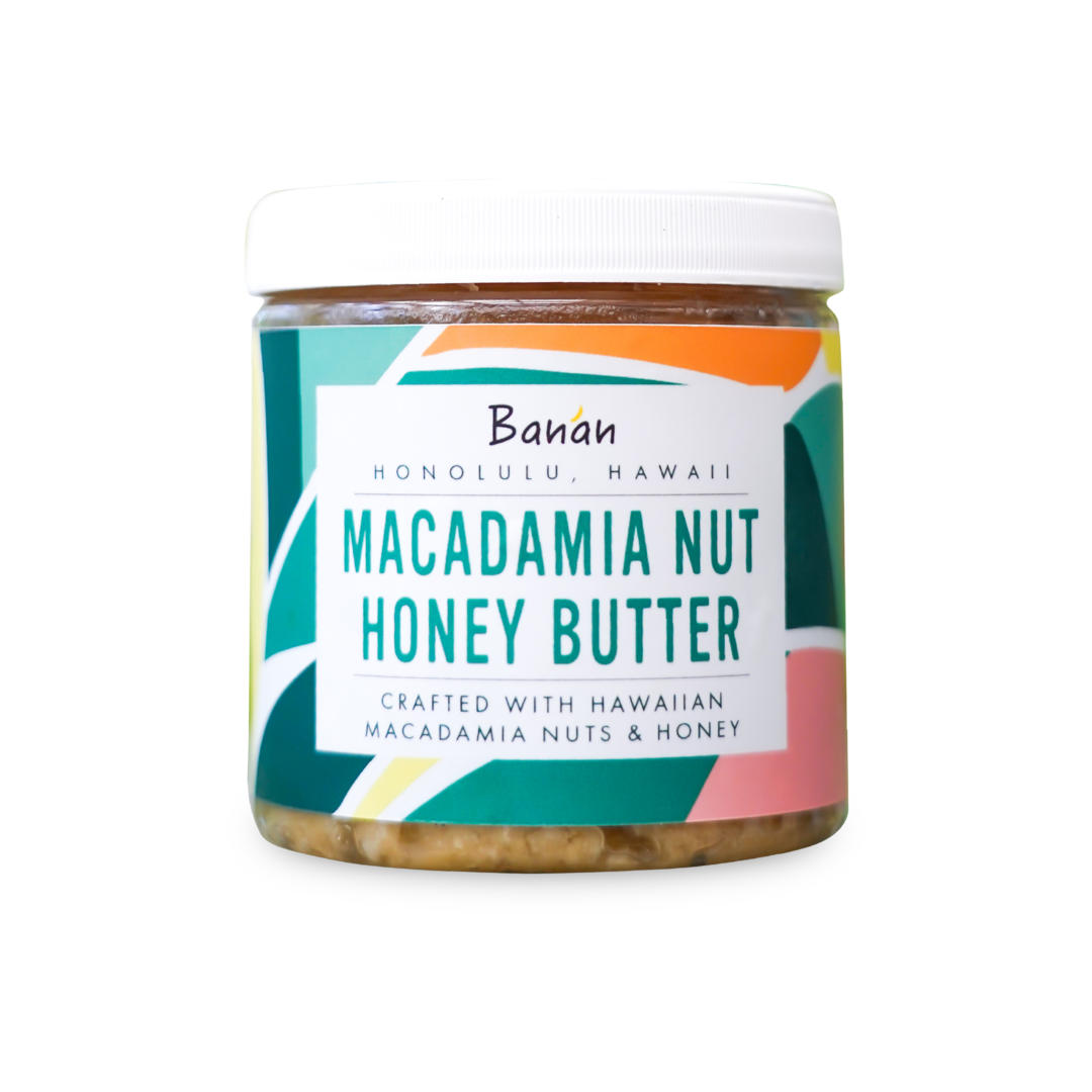 Banan + Macadamia Nut Honey Butter