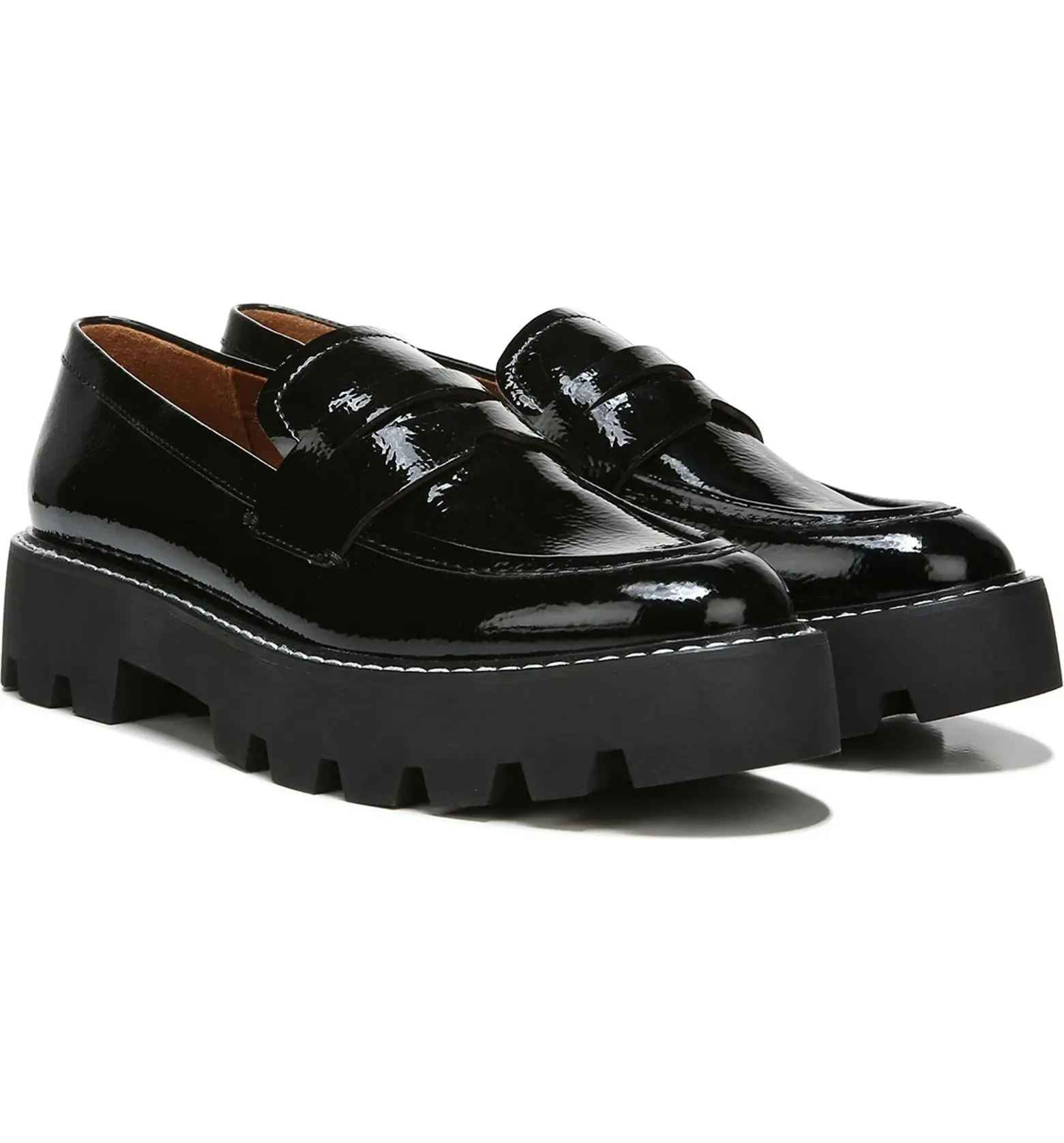 bazel lug sole platform loafer