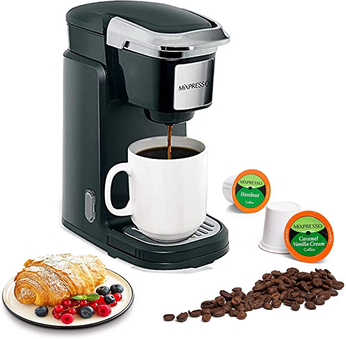 Large Drip Coffee Maker - by Mixpresso Coffee (12 Cup, Black)