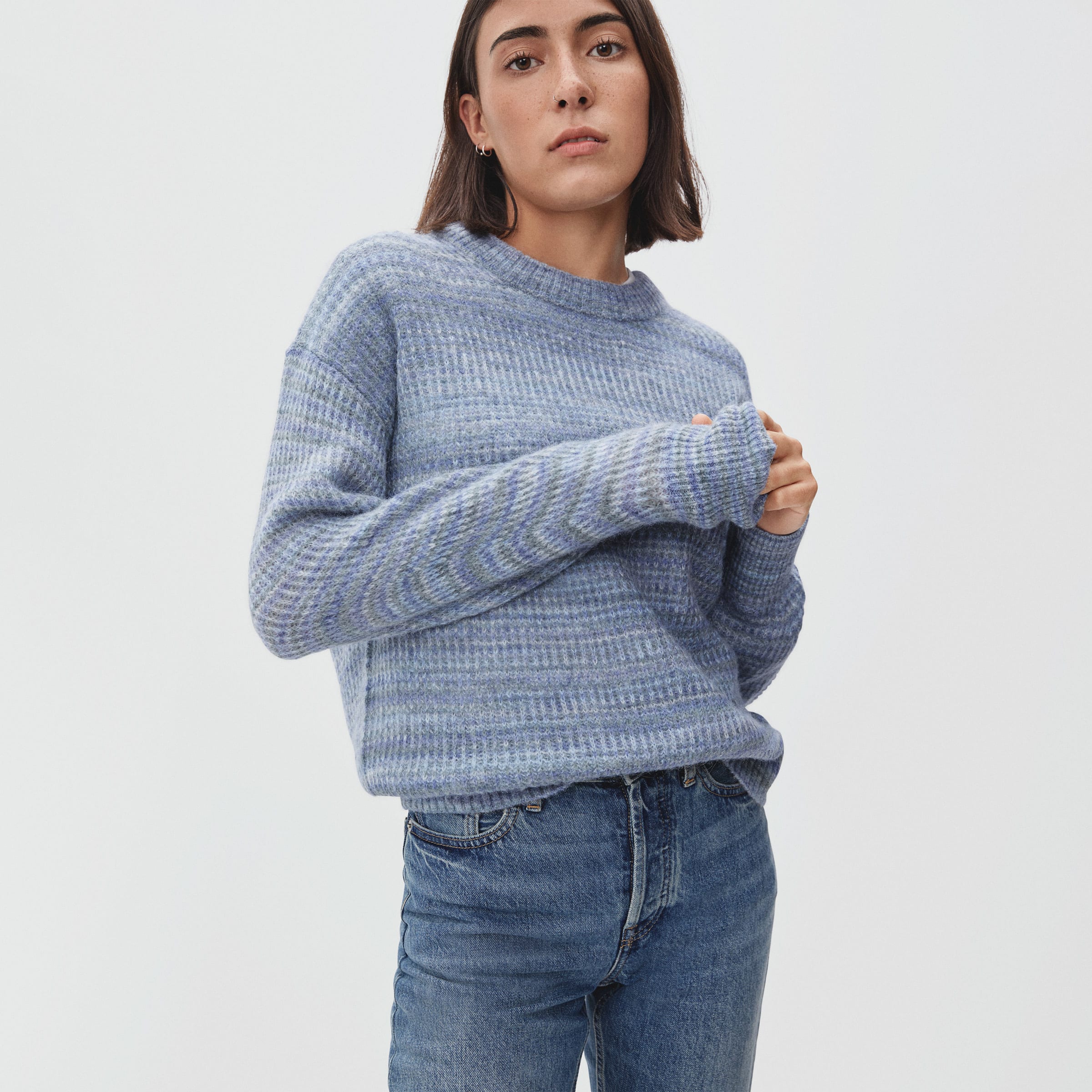 Everlane + The Oversized Alpaca Crew