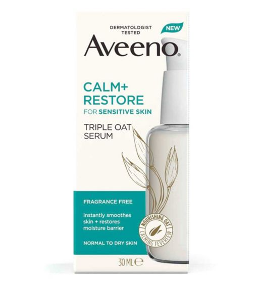 Aveeno + Face Calm And Restore Oat Serum