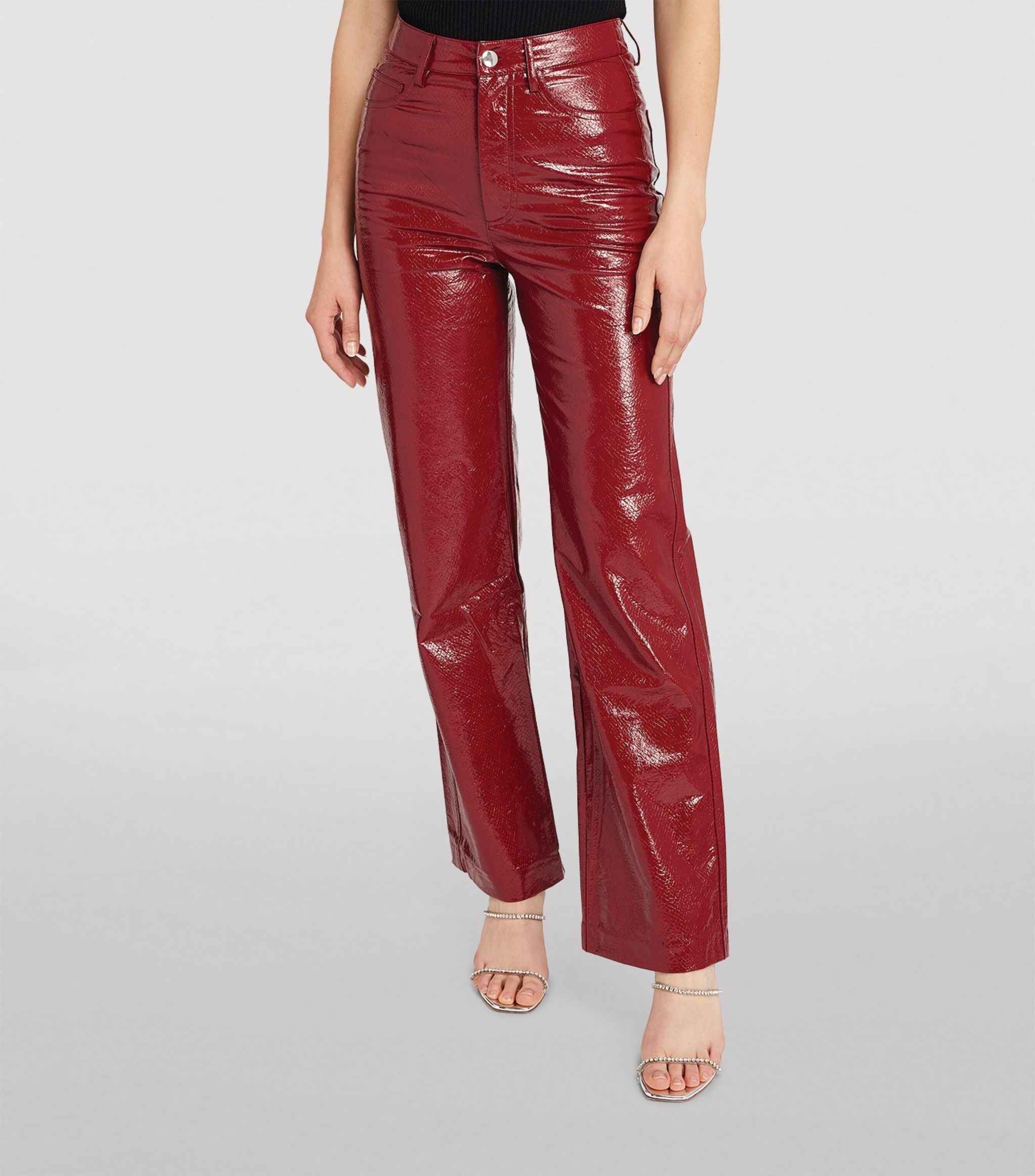 Rotate + Faux Leather Rotie Trousers