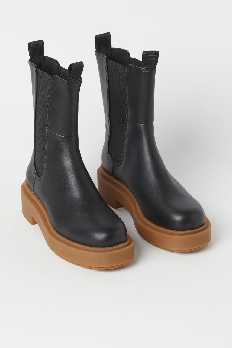 H&M + Platform Chelsea-style Boots